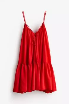 Платье H&M A-line, красный
