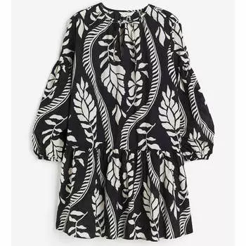Платье H&M Cotton, черный