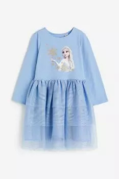 Платье H&M Disney Snow White, голубой