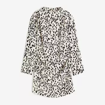 Платье H&M Draped, кремовый