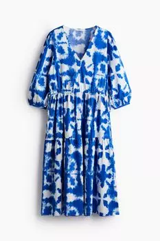 Платье H&M Drawstring-waist, синий
