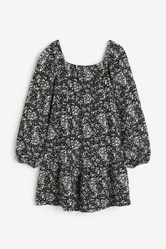 Платье H&M Kids A-line, черный