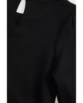 Платье HABITUAL girl A-Line Button Dress, черный