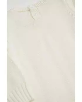 Платье HABITUAL girl A-Line Cable Sweaterdress, белый