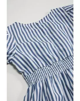 Платье HABITUAL girl Puff Sleeve Fit-and-Flare Dress, мульти