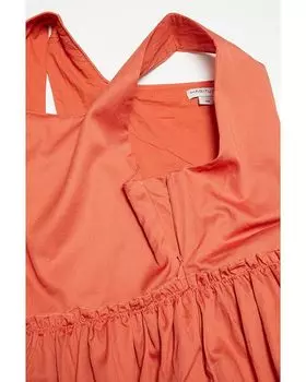 Платье HABITUAL girl Tiered Babydoll Dress, ржавый