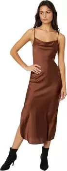 Платье Хэдли AllSaints, цвет Warm Cacao Brown