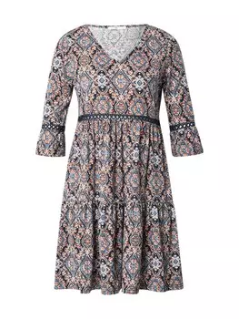 Платье Hailys Pi44a, цвет marine blue/Light blue