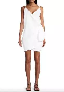 Платье-халат Avery белого цвета FAITHFULL THE BRAND