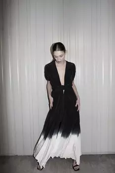 Платье халат Delight с пышной юбкой Religion, черный