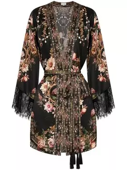 Платье-халат Dynasty Daze Camilla, черный