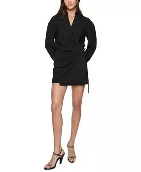 Платье-халат Erin Rebecca Minkoff, черный