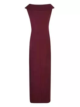 Платье-халат Lauren Ralph Lauren с узлом, красный