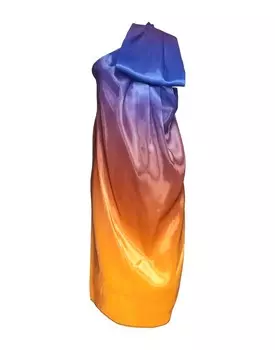 Платье Halpern, ярко-синий