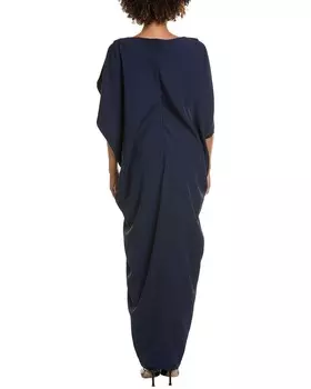 платье Halston Starla, темно-синий