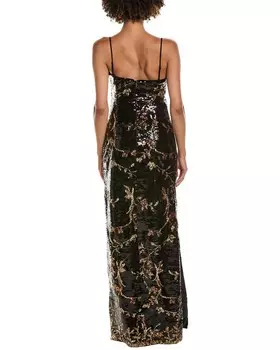 платье Halston Yazmeen, черный