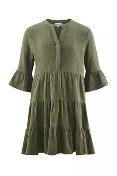 Платье happy girls, оливковый