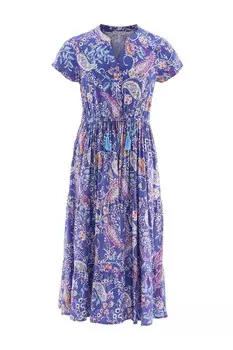 Платье happy girls, синий/светло-синий