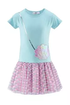Платье happy girls, светло-синий