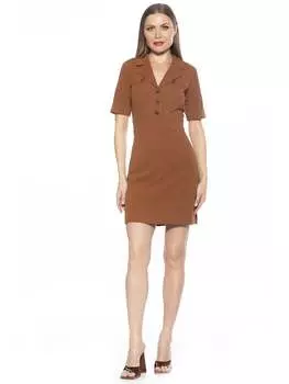 Платье Харлоу ALEXIA ADMOR, коричневый