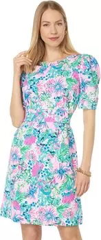 Платье Харриет Lilly Pulitzer, цвет Mandevilla Baby Paradise Petals