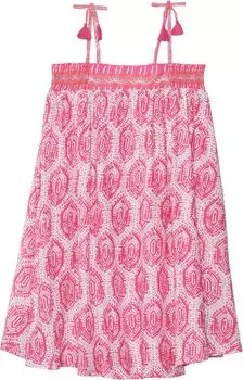 Платье Hatley Geo Mosaic Full Dress, белый