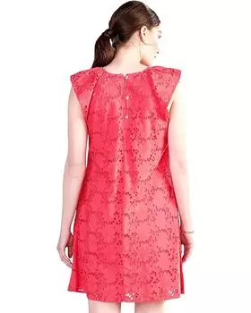 Платье Hatley Kaia Eyelet Dress - Rouge Red, цвет Rouge Red