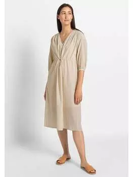 Платье Hessnatur, бежевый