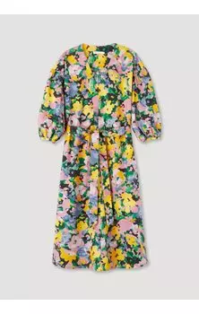 Платье Hessnatur Midi, черный