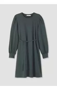Платье Hessnatur Mini, темно-зеленый