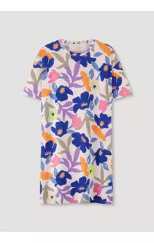 Платье Hessnatur T Shirt, цвет ultramarine