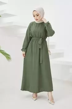 Платье-хиджаб цвета хаки Benguen