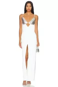 Платье хира Nbd, белый