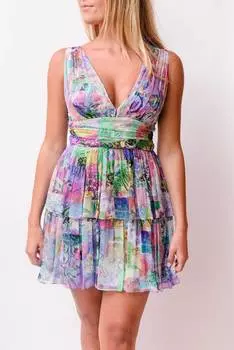 Платье Хлои в пейзаже GILNER FARRAR, цвет scenery