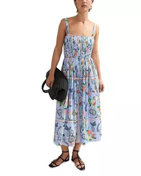 Платье хлопковое Hariett Phase Eight, синий