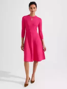 Платье Hobbs Hailey Knitted, цвет sapphire pink