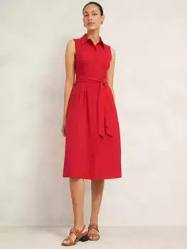 Платье Hobbs Hobbs Sandra Sleeveless, цвет begonia red