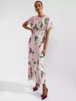 Платье Hobbs Lalena Maxi, цвет cream/multi