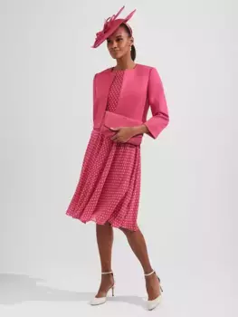 Платье Hobbs Petite Eleanor, цвет pink/white