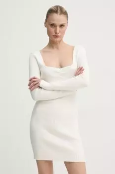 Платье Hollister Co., бежевый