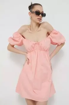 Платье Hollister Co., оранжевый