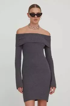 Платье Hollister Co., серый