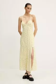 Платье Hollister Co., желтый