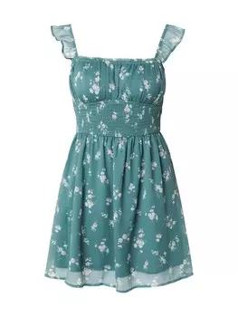 Платье HOLLISTER, изумрудный