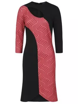 Платье HotSquash, цвет Burgundy/Black