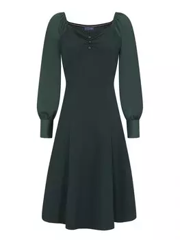 Платье HotSquash, темно-зеленый