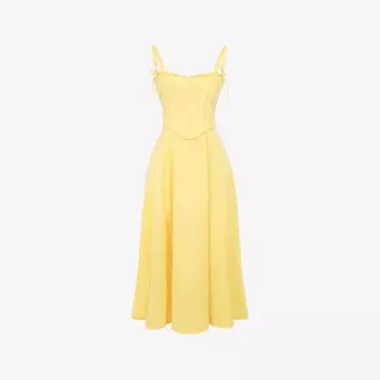 Платье House Of Cb Clarabelle, желтый