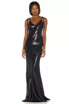 Платье House of Harlow 1960 x REVOLVE Mara, черный