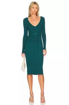 Платье House of Harlow 1960 x REVOLVE Aaron Knit, цвет Dark Teal