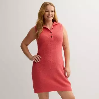 Платье-худи крючком больших размеров для юниоров So, цвет infused melon